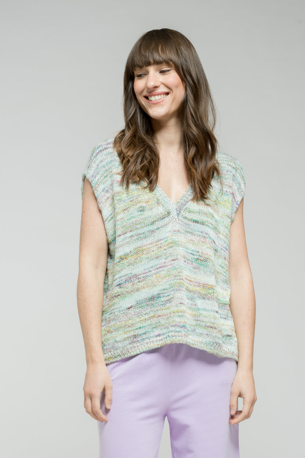 MARGARITA V-neck  TOP Summer 24