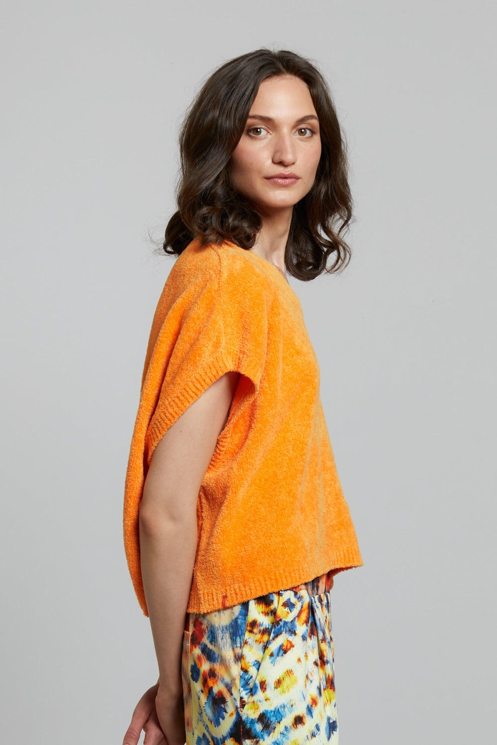 SLEEVELESS SOFT SWEAT PULL summer 24