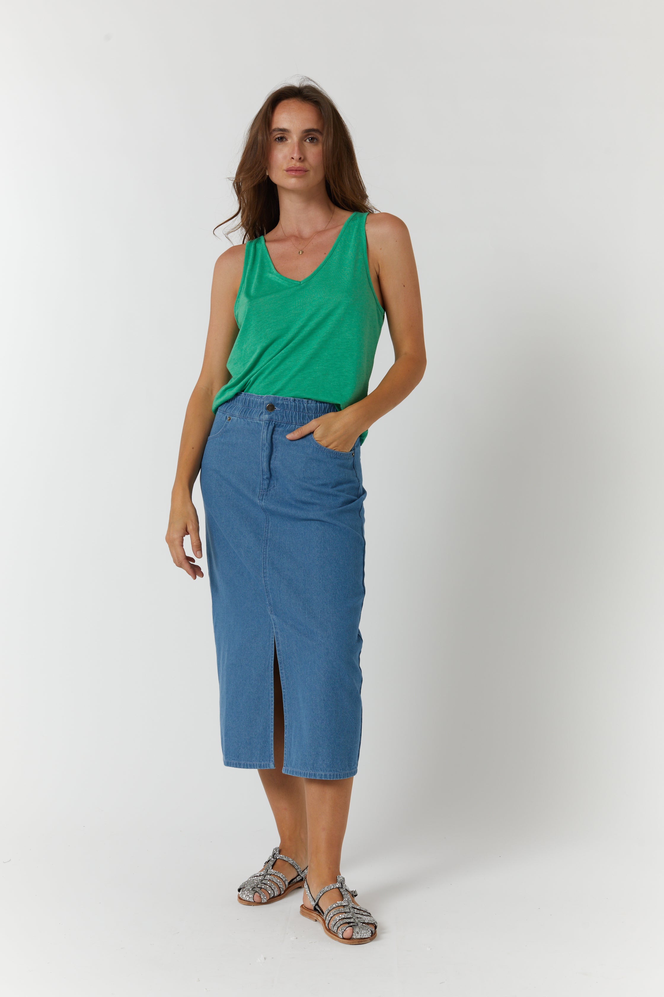 MIDIJEAN JUPE E25