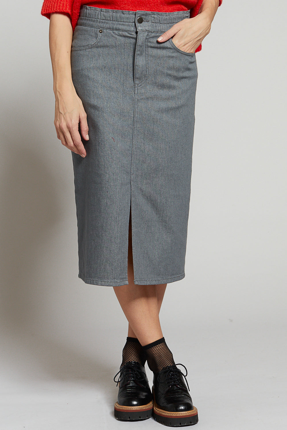 MIDIJEAN JUPE H24