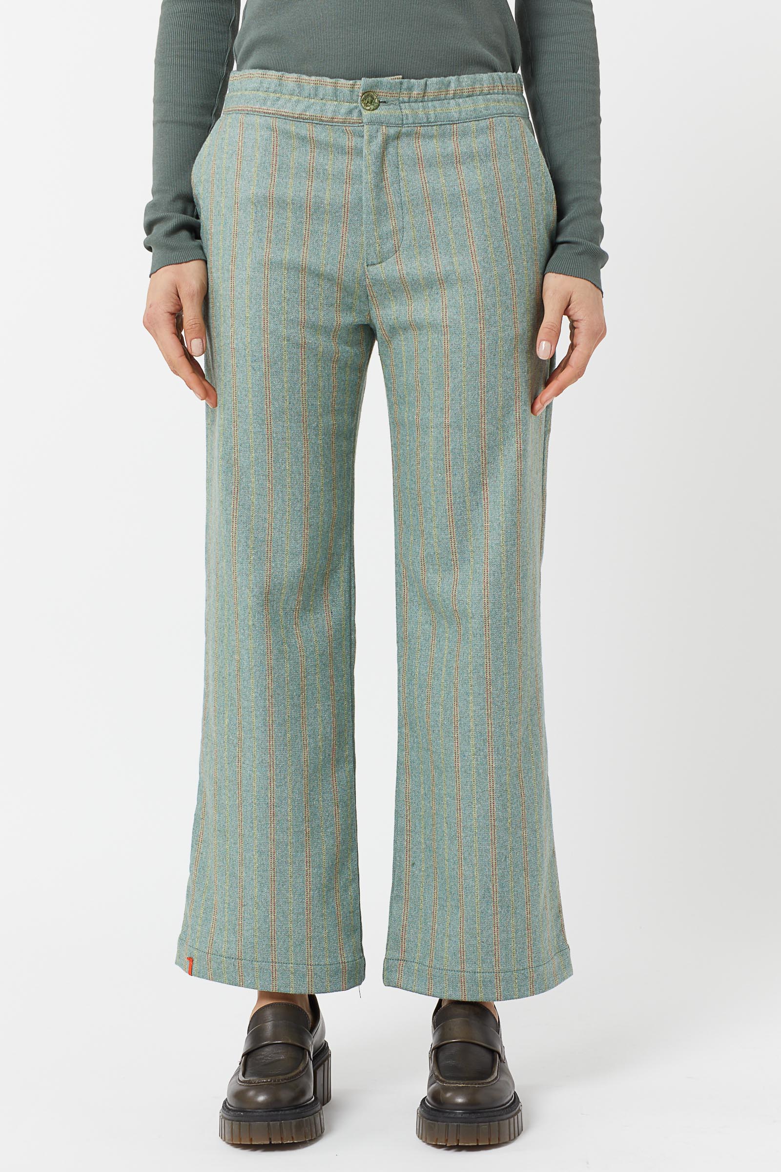 Striped trousers H25