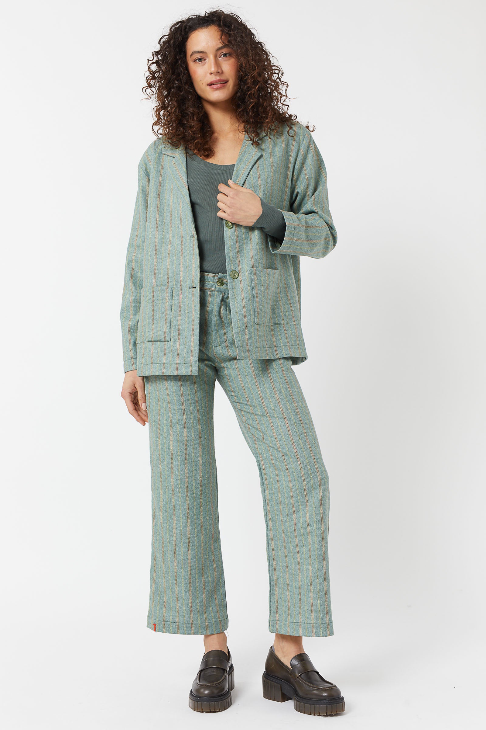 Striped trousers H25